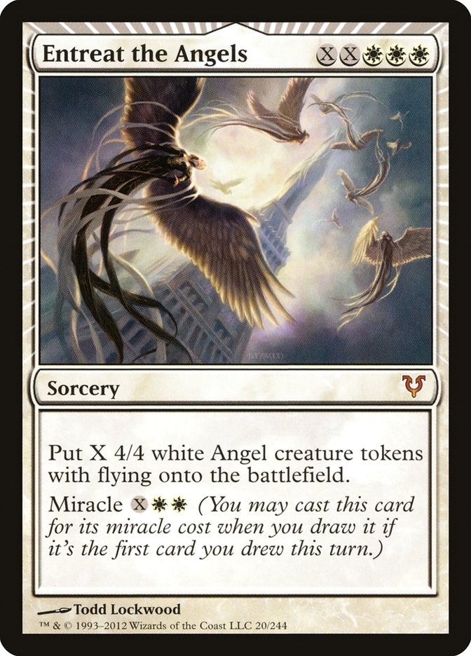 Entreat the Angels [Avacyn Restored] | Black Swamp Games