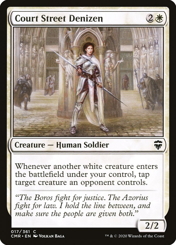 Court Street Denizen [Commander Legends] | Black Swamp Games