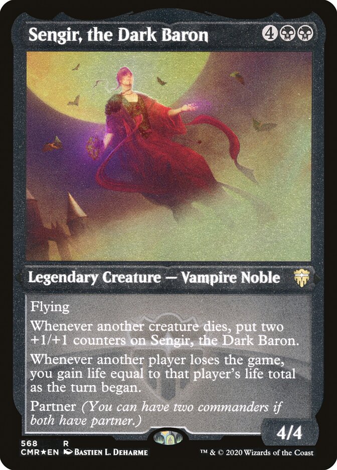 Sengir, the Dark Baron (Etched) [Commander Legends] | Black Swamp Games