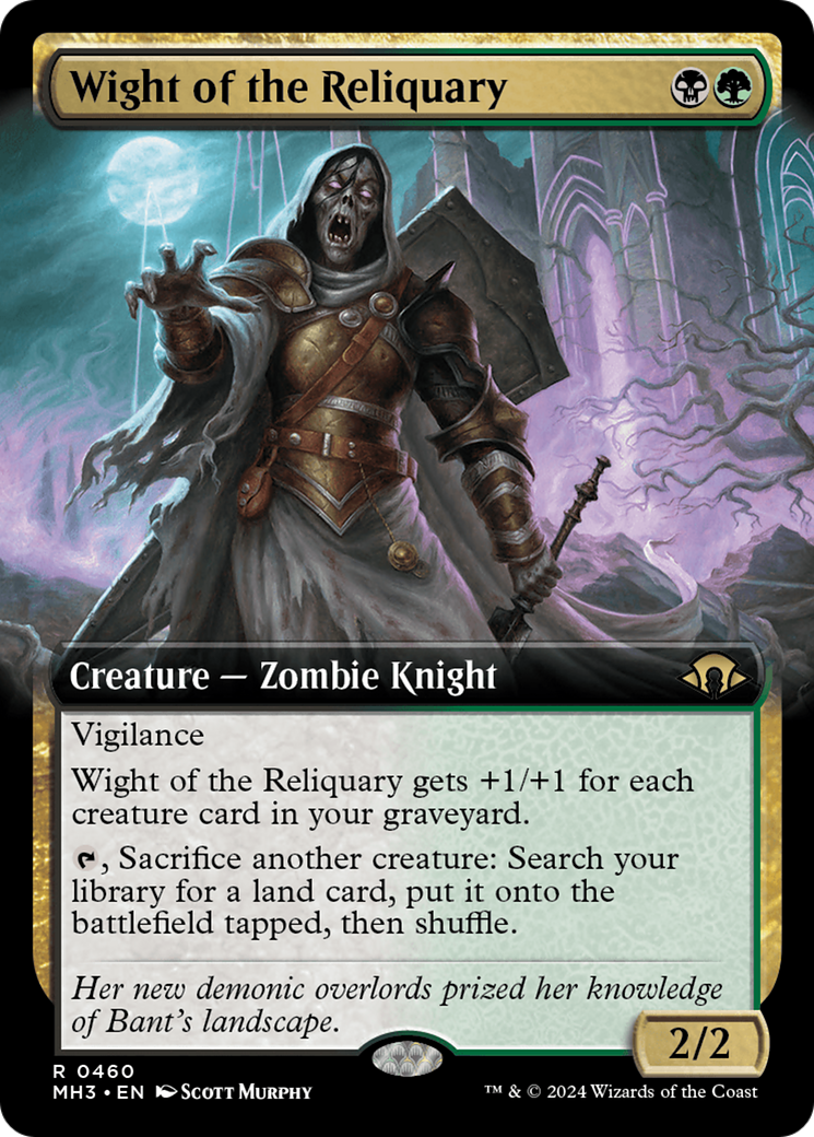 Wight of the Reliquary (Extended Art) [Modern Horizons 3] | Black Swamp Games
