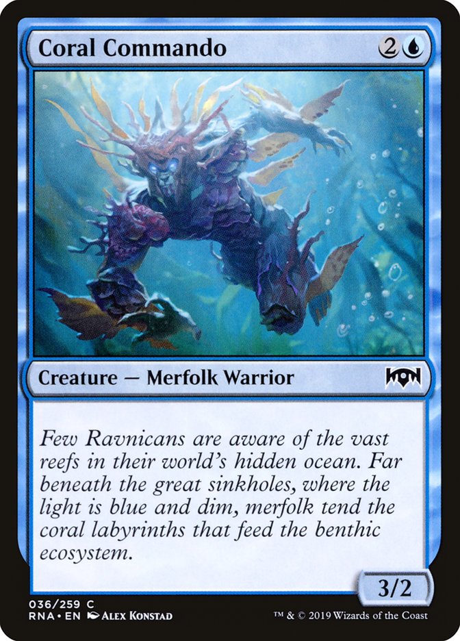 Coral Commando [Ravnica Allegiance] | Black Swamp Games