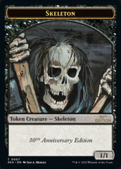 Skeleton Token [30th Anniversary Tokens] | Black Swamp Games