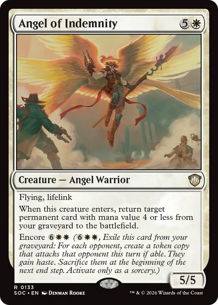 Angel of Indemnity [Secrets of Strixhaven Commander] | Black Swamp Games