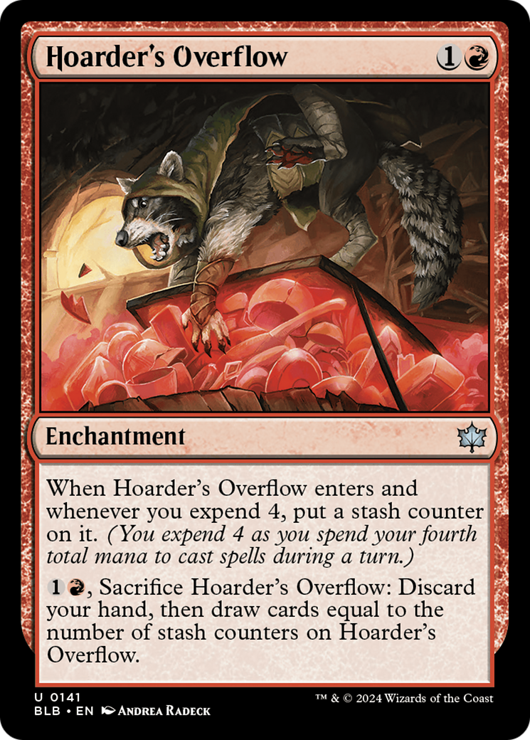 Hoarder's Overflow [Bloomburrow] | Black Swamp Games
