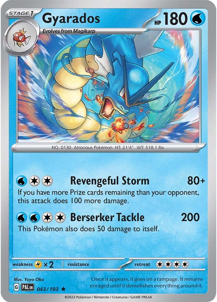 Gyarados (043/193) [Scarlet & Violet: Paldea Evolved] | Black Swamp Games