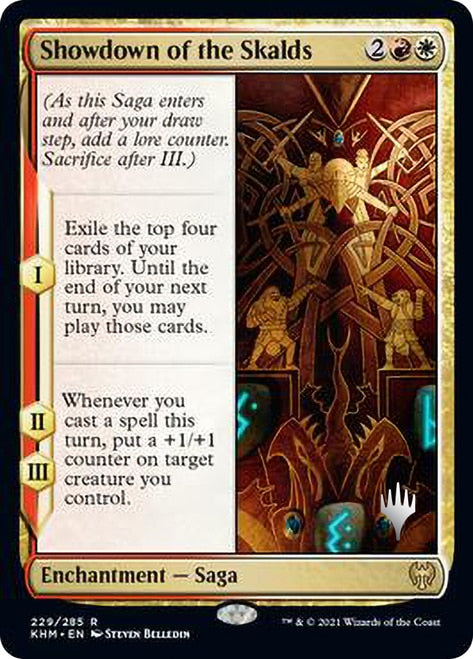Showdown of the Skalds (Promo Pack) [Kaldheim Promos] | Black Swamp Games