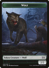 Copy // Wolf Double-Sided Token [Double Masters Tokens] | Black Swamp Games