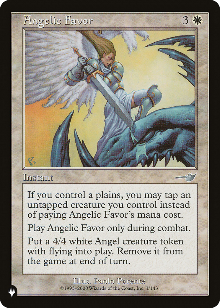 Angelic Favor [The List] | Black Swamp Games