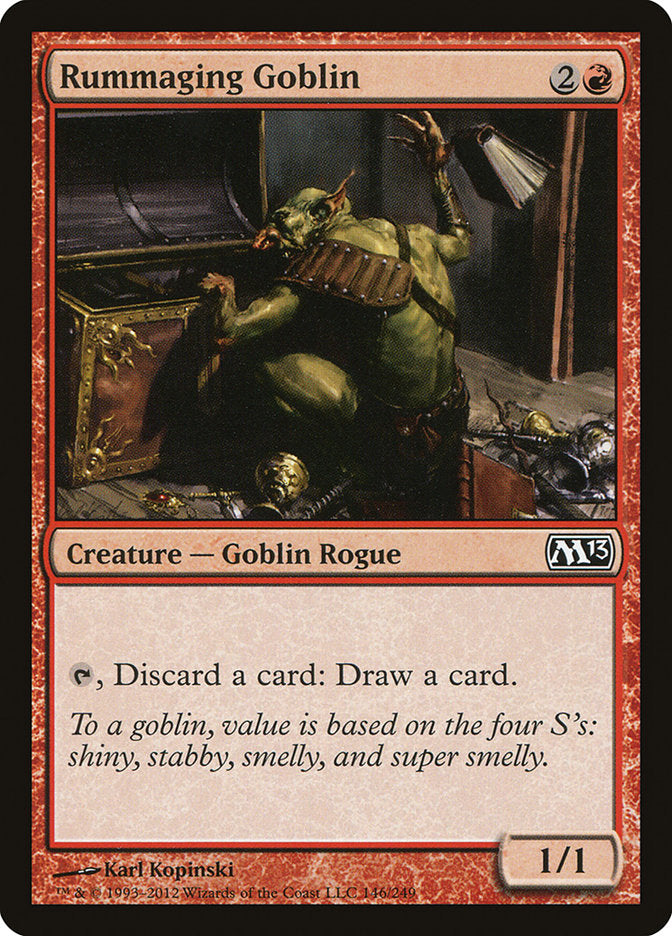 Rummaging Goblin [Magic 2013] | Black Swamp Games