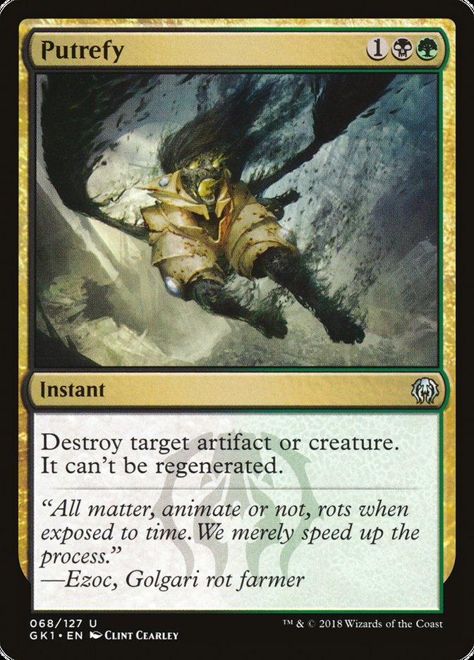 Putrefy [Guilds of Ravnica Guild Kit] | Black Swamp Games