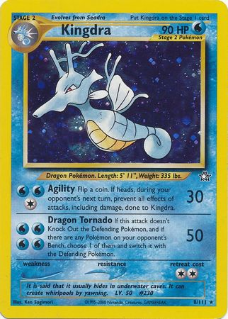 Kingdra (8/111) [Neo Genesis Unlimited] | Black Swamp Games