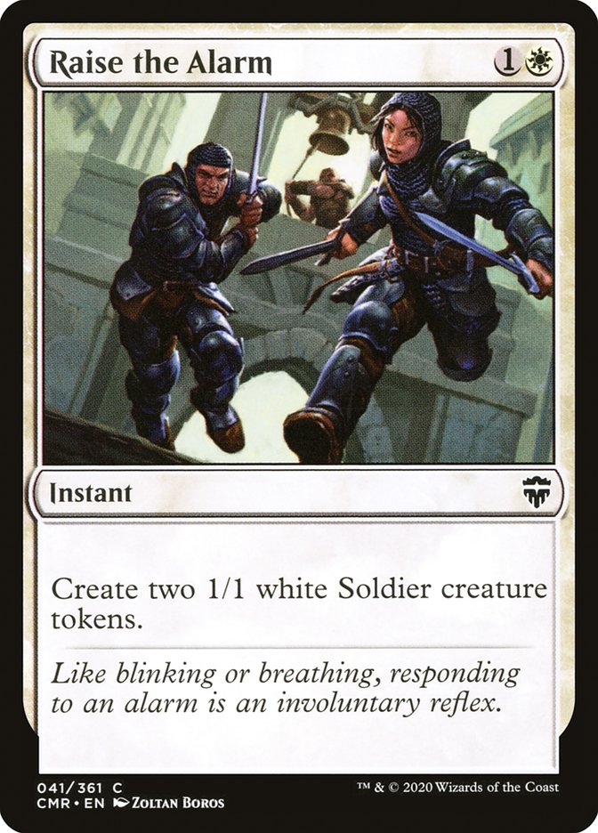 Raise the Alarm [Commander Legends] | Black Swamp Games
