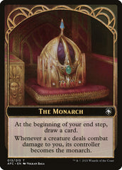 Squid // The Monarch Double-Sided Token [Streets of New Capenna Commander Tokens] | Black Swamp Games