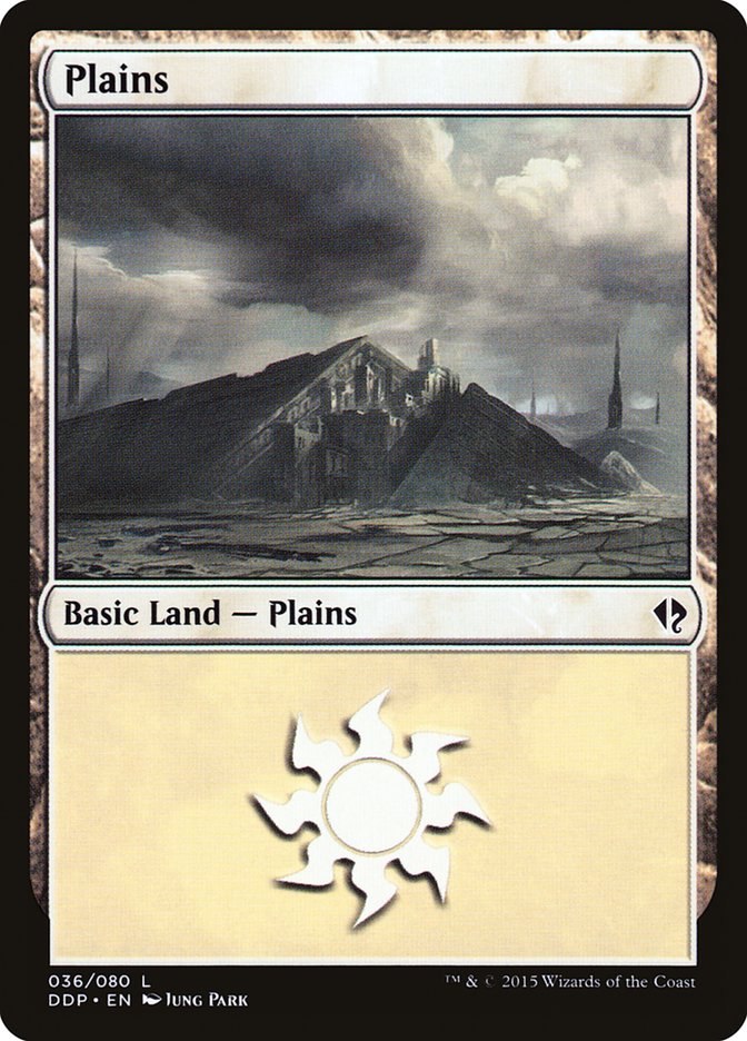 Plains (36) [Duel Decks: Zendikar vs. Eldrazi] | Black Swamp Games