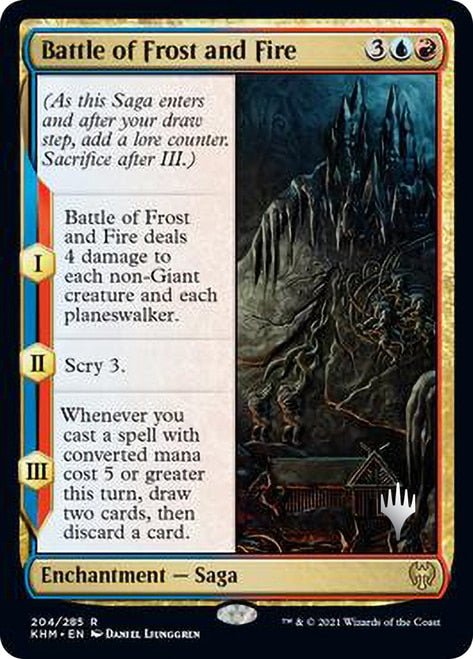 Battle of Frost and Fire (Promo Pack) [Kaldheim Promos] | Black Swamp Games