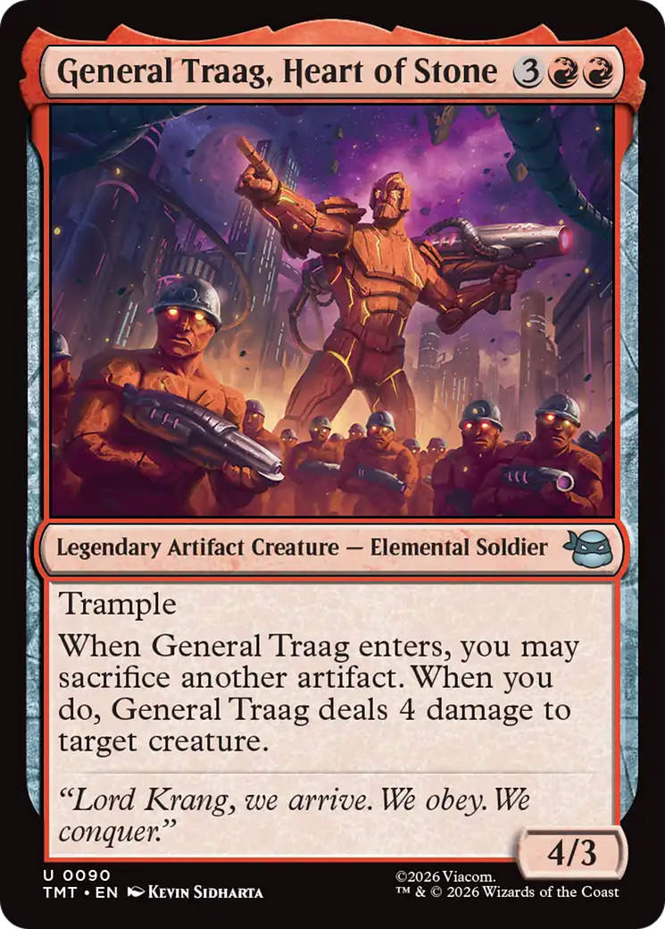 General Traag, Heart of Stone [Teenage Mutant Ninja Turtles] | Black Swamp Games