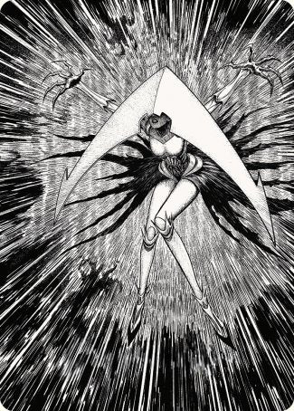 Elesh Norn, Mother of Machines 2 Art Card [Phyrexia: All Will Be One Art Series] | Black Swamp Games