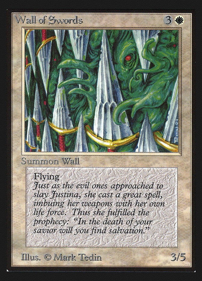 Wall of Swords [Collectors' Edition] | Black Swamp Games