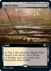 Marsh Flats (Extended Art) [Modern Horizons 2] | Black Swamp Games