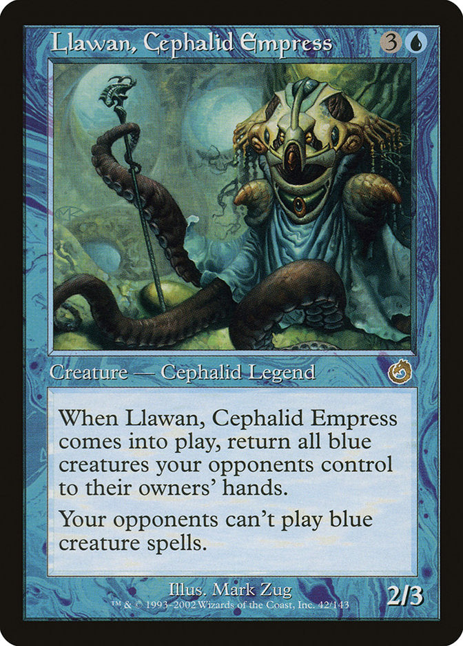 Llawan, Cephalid Empress [Torment] | Black Swamp Games