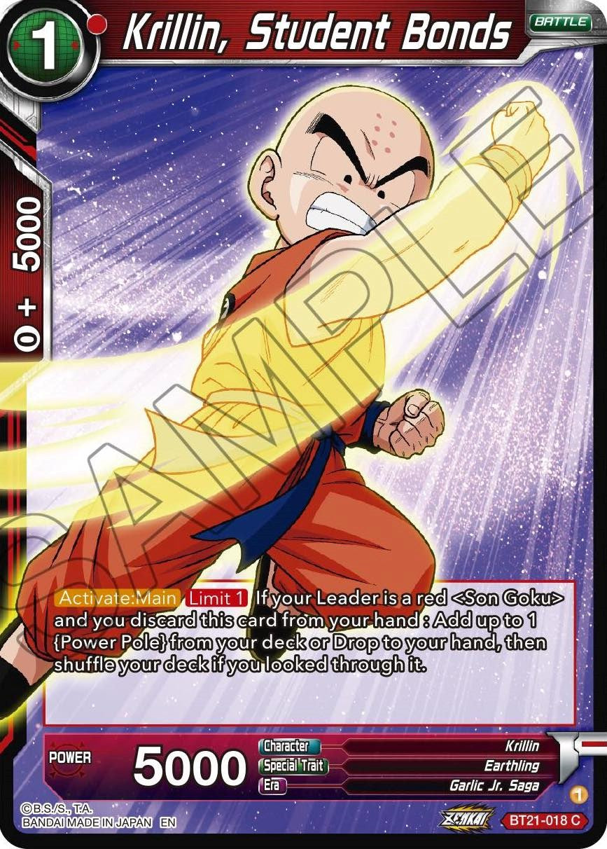 Krillin, Student Bonds (BT21-018) [Wild Resurgence] | Black Swamp Games