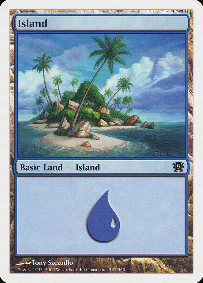 Island (337) [Ninth Edition] | Black Swamp Games