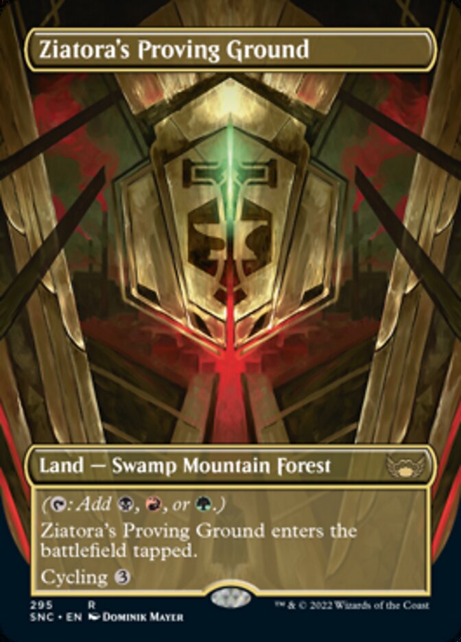 Ziatora's Proving Ground (Borderless Alternate Art) [Streets of New Capenna] | Black Swamp Games