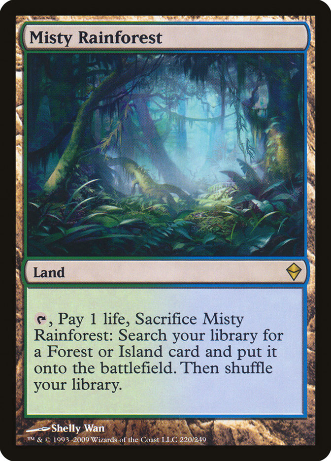 Misty Rainforest [Zendikar] | Black Swamp Games