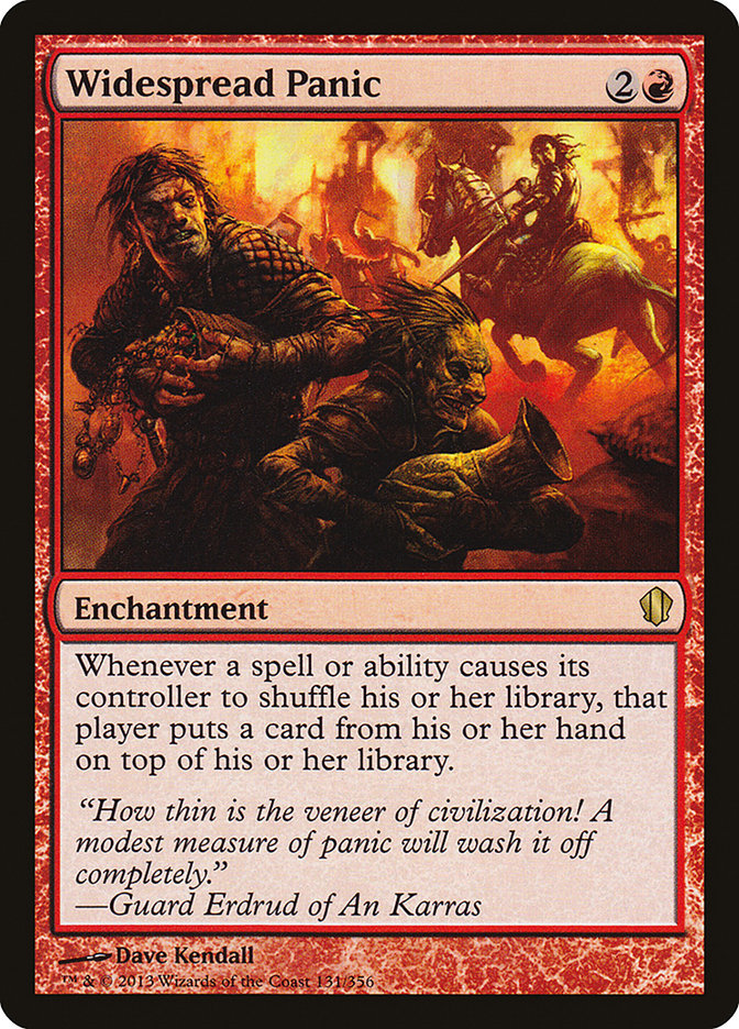 Widespread Panic [Commander 2013] | Black Swamp Games