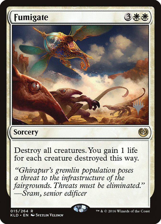 Fumigate (Promo Pack) [Kaladesh Promos] | Black Swamp Games