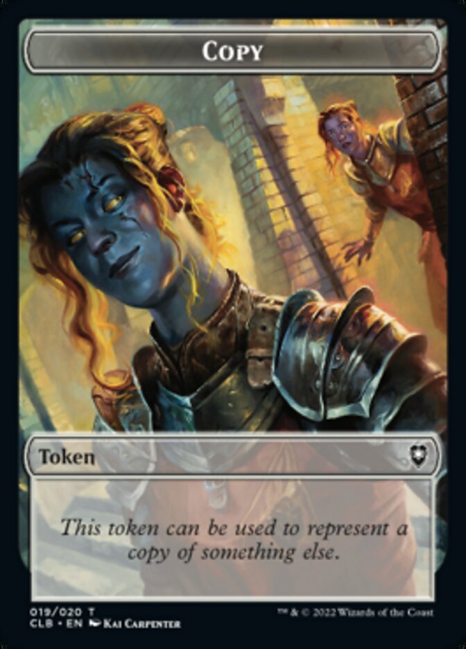 Rowan Kenrith Emblem // Copy Double-Sided Token [Commander Legends: Battle for Baldur's Gate Tokens] | Black Swamp Games