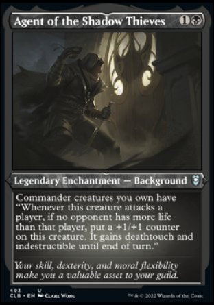 Agent of the Shadow Thieves (Foil Etched) [Commander Legends: Battle for Baldur's Gate] | Black Swamp Games