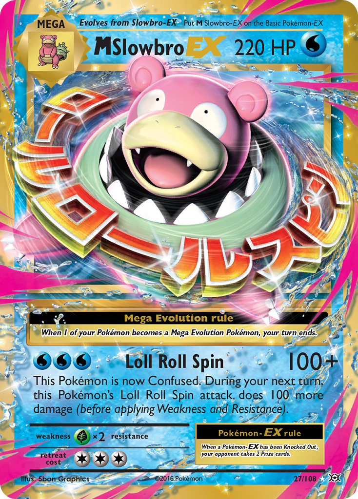 M Slowbro EX (27/108) [XY: Evolutions] | Black Swamp Games