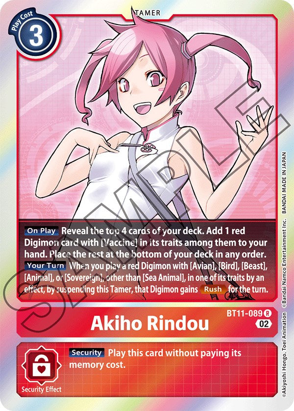 Akiho Rindou [BT11-089] [Dimensional Phase] | Black Swamp Games