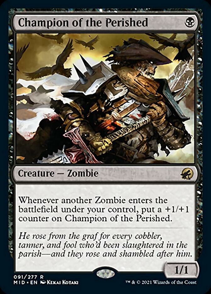 Champion of the Perished [Innistrad: Midnight Hunt] | Black Swamp Games