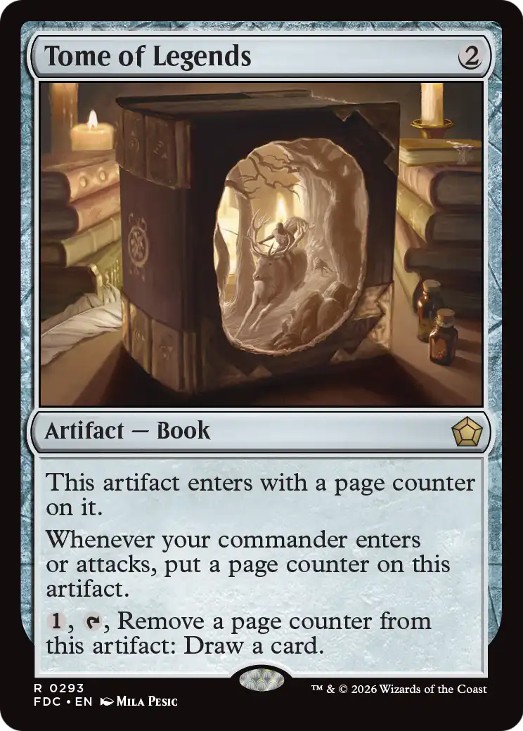 Tome of Legends [Foundations Commander] | Black Swamp Games