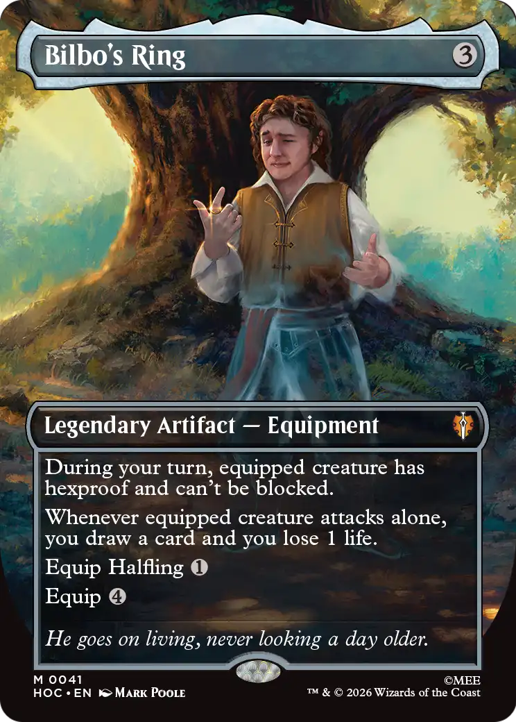 Bilbo's Ring (Borderless) [The Hobbit: Eternal-Legal] | Black Swamp Games