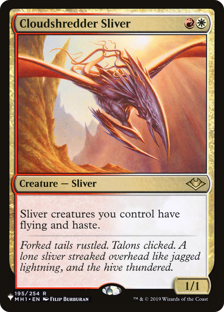 Cloudshredder Sliver (MH1) [The List] | Black Swamp Games