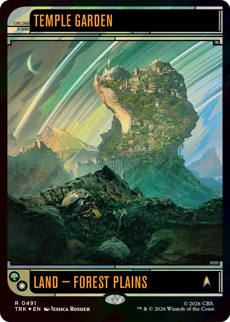 Temple Garden (Surge Foil) [Star Trek] | Black Swamp Games