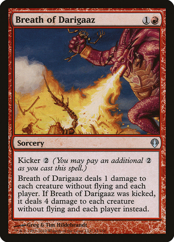 Breath of Darigaaz [Archenemy] | Black Swamp Games