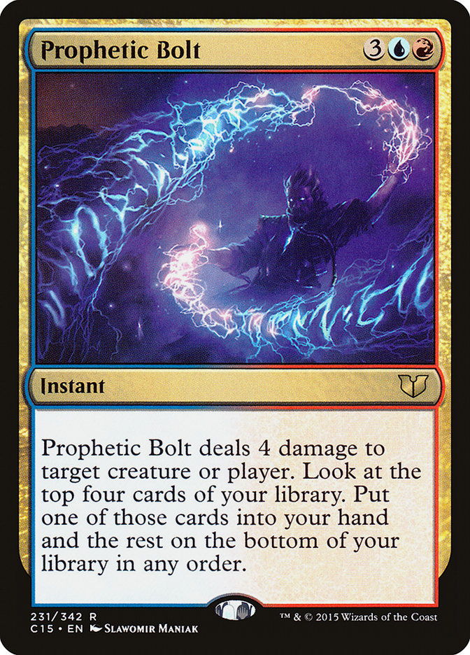 Prophetic Bolt [Commander 2015] | Black Swamp Games