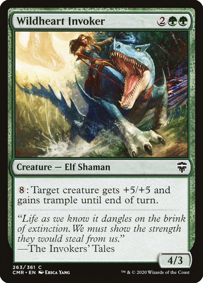 Wildheart Invoker [Commander Legends] | Black Swamp Games