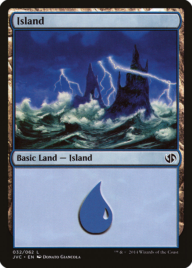 Island (32) [Duel Decks Anthology] | Black Swamp Games