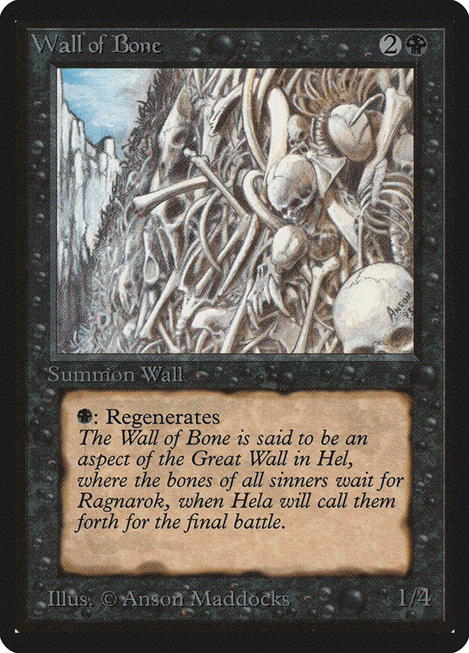 Wall of Bone [Beta Edition] | Black Swamp Games