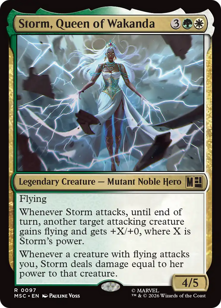 Storm, Queen of Wakanda [Marvel Super Heroes Commander] | Black Swamp Games