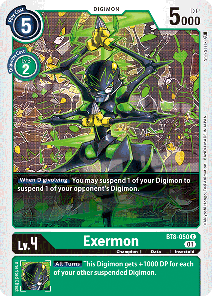 Exermon [BT8-050] [New Awakening] | Black Swamp Games