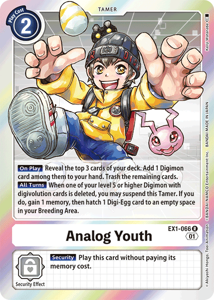 Analog Youth [EX1-066] [Classic Collection] | Black Swamp Games