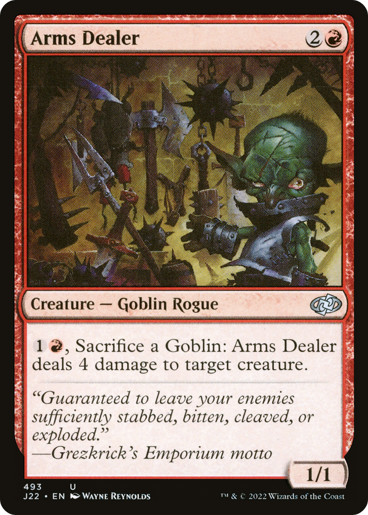 Arms Dealer [Jumpstart 2022] | Black Swamp Games