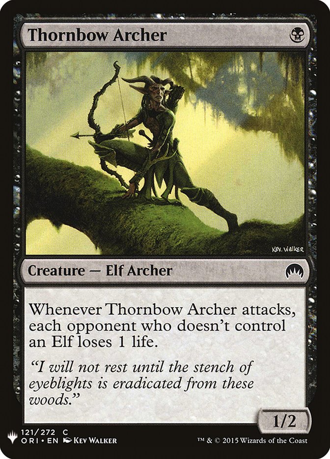 Thornbow Archer [Mystery Booster] | Black Swamp Games