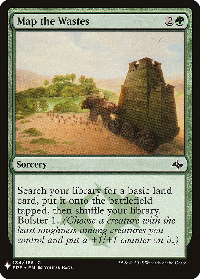 Map the Wastes [Mystery Booster] | Black Swamp Games